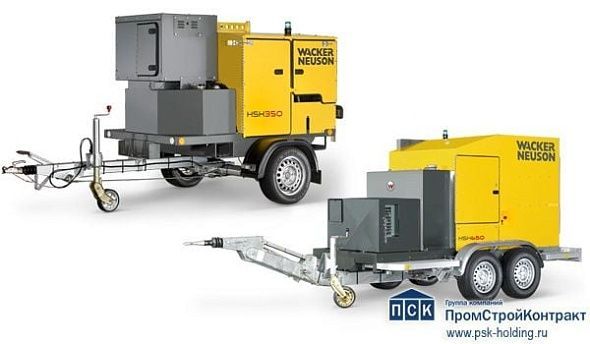 Тепловые станции для прогрева бетона и почвы Wacker Neuson серии HSH